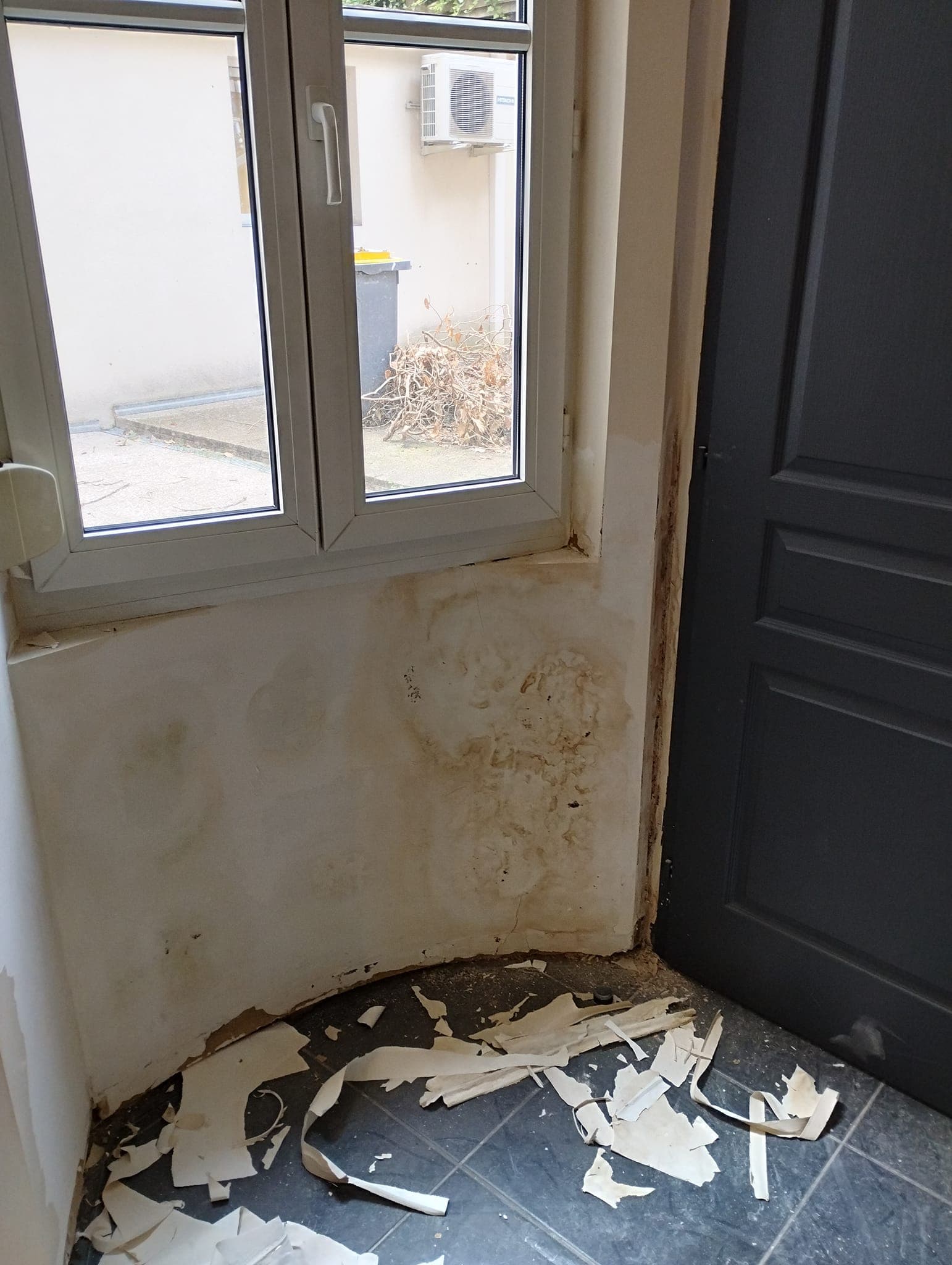 Avant Détails près de la fenêtre