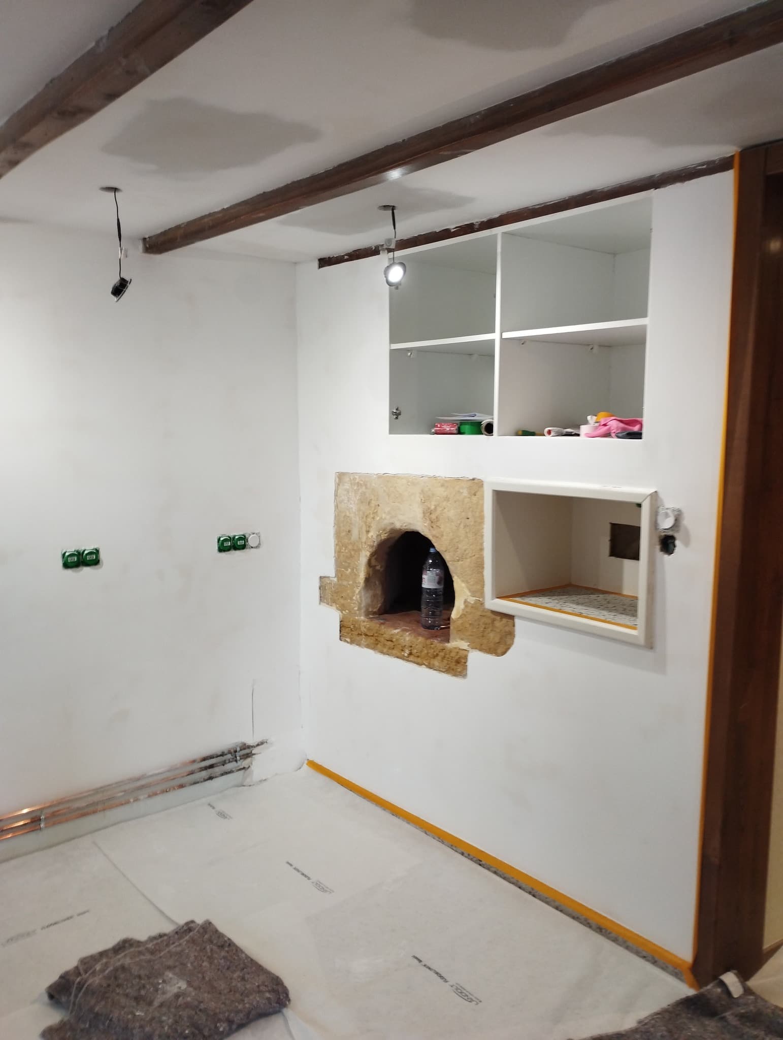 Rénovation four ancien - Jussy - Avant